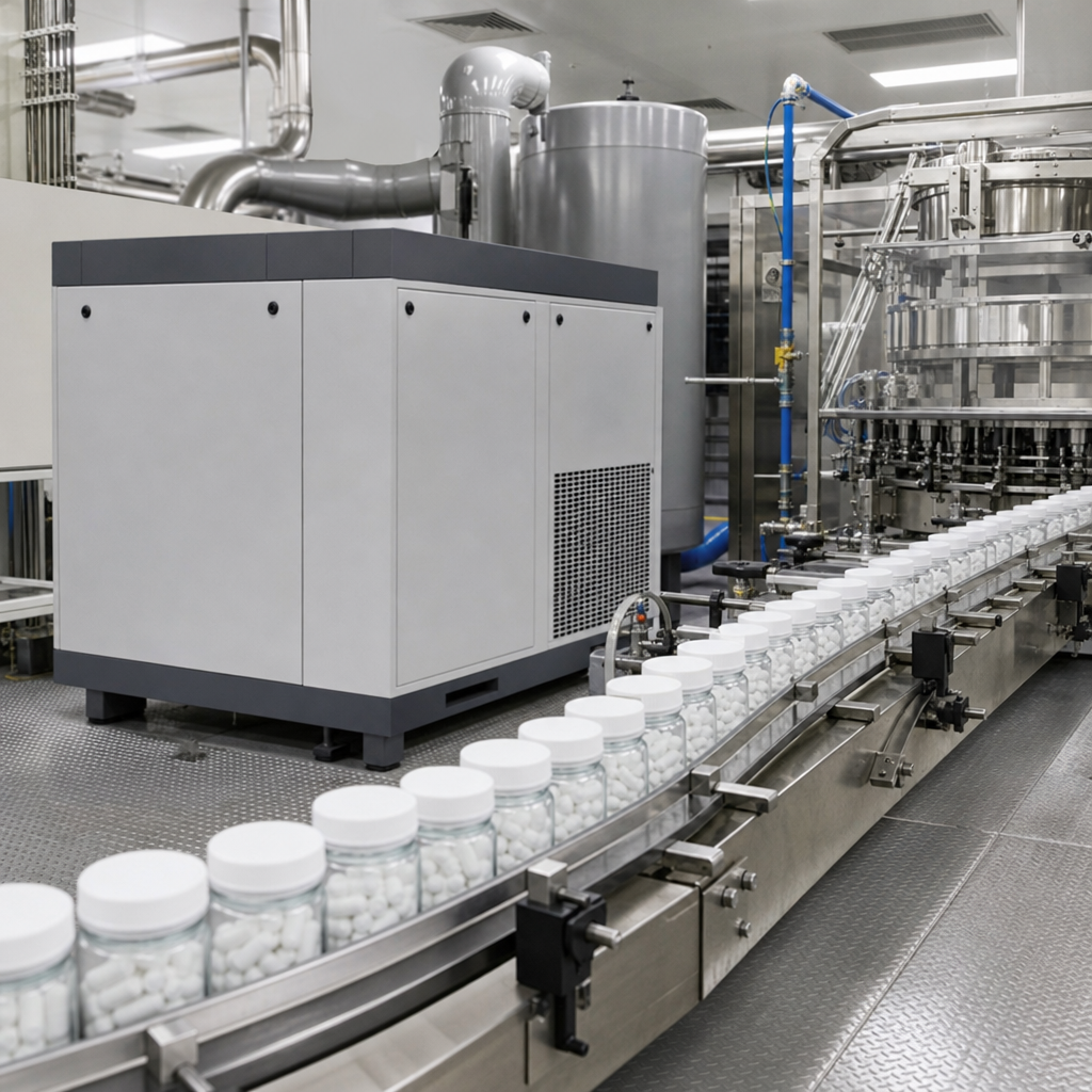 Soluções em ar comprimido industrial garantem qualidade farmacêutica