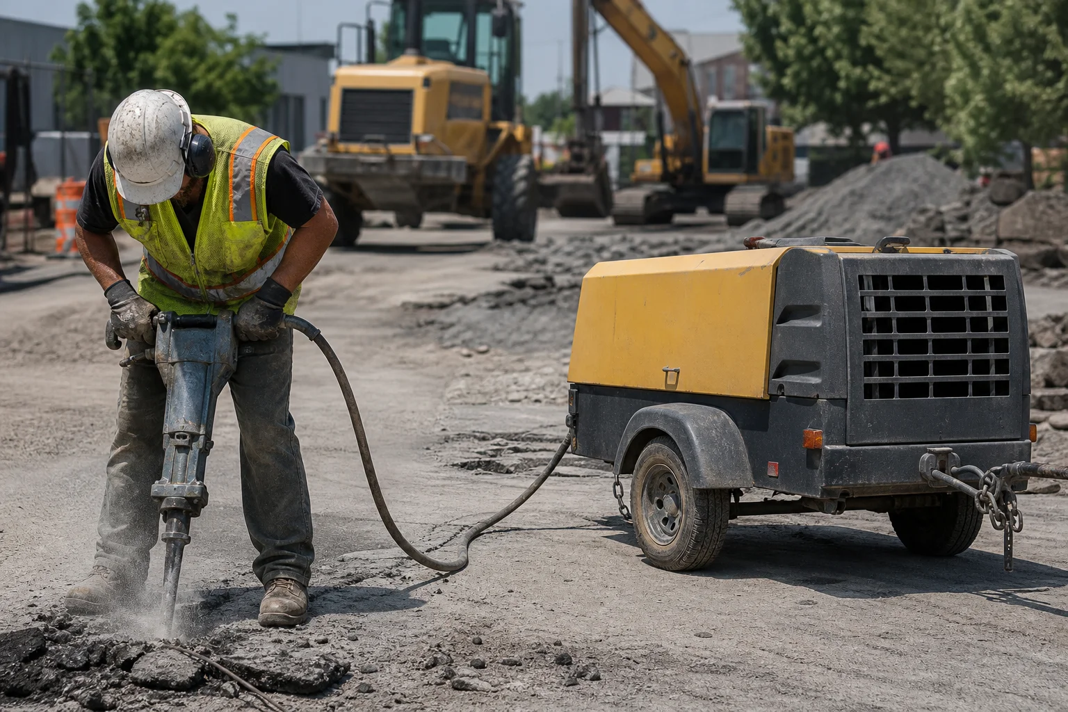 Obras Rodoviárias, Civis e Demolição