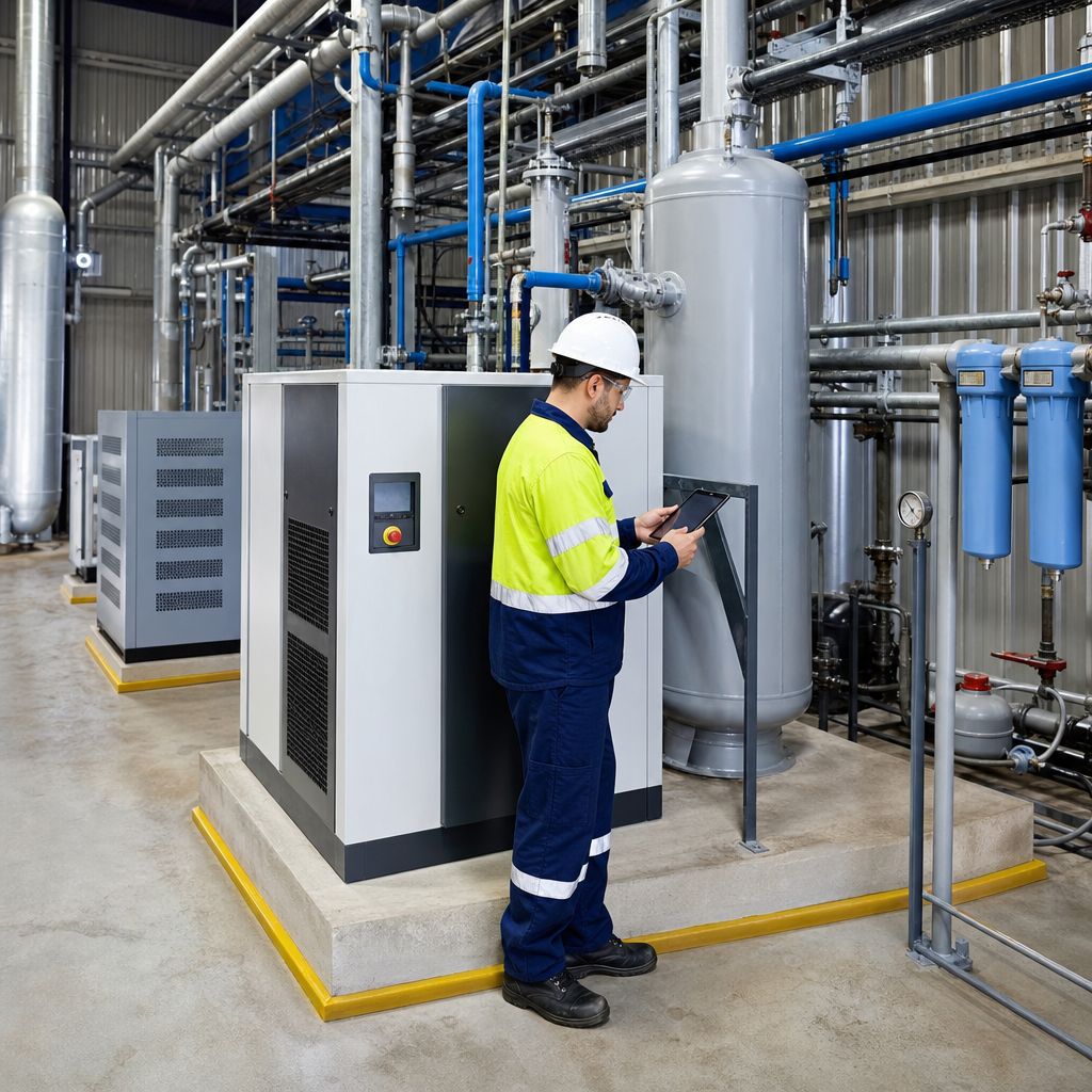 Compressores isentos de óleo garantem ar puro em indústrias