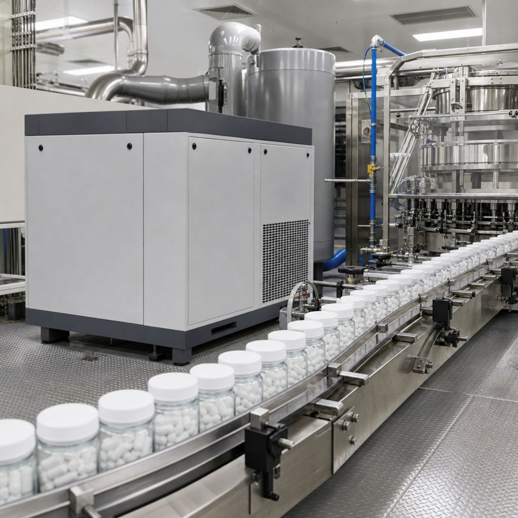 Soluções em ar comprimido industrial garantem qualidade farmacêutica